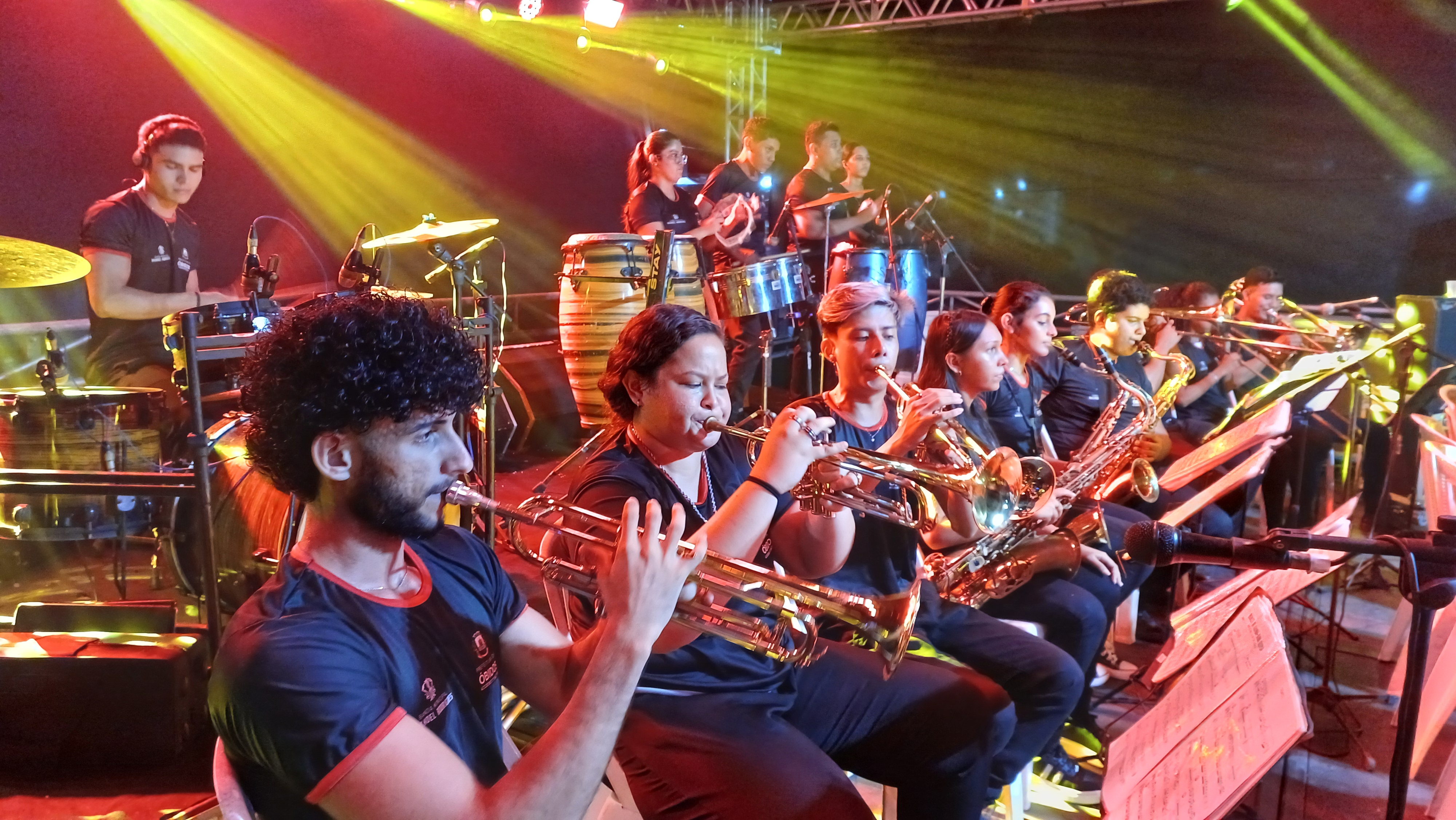 Apresentação da Banda Manoel Rodrigues. Foto: Marcos Cantuário.