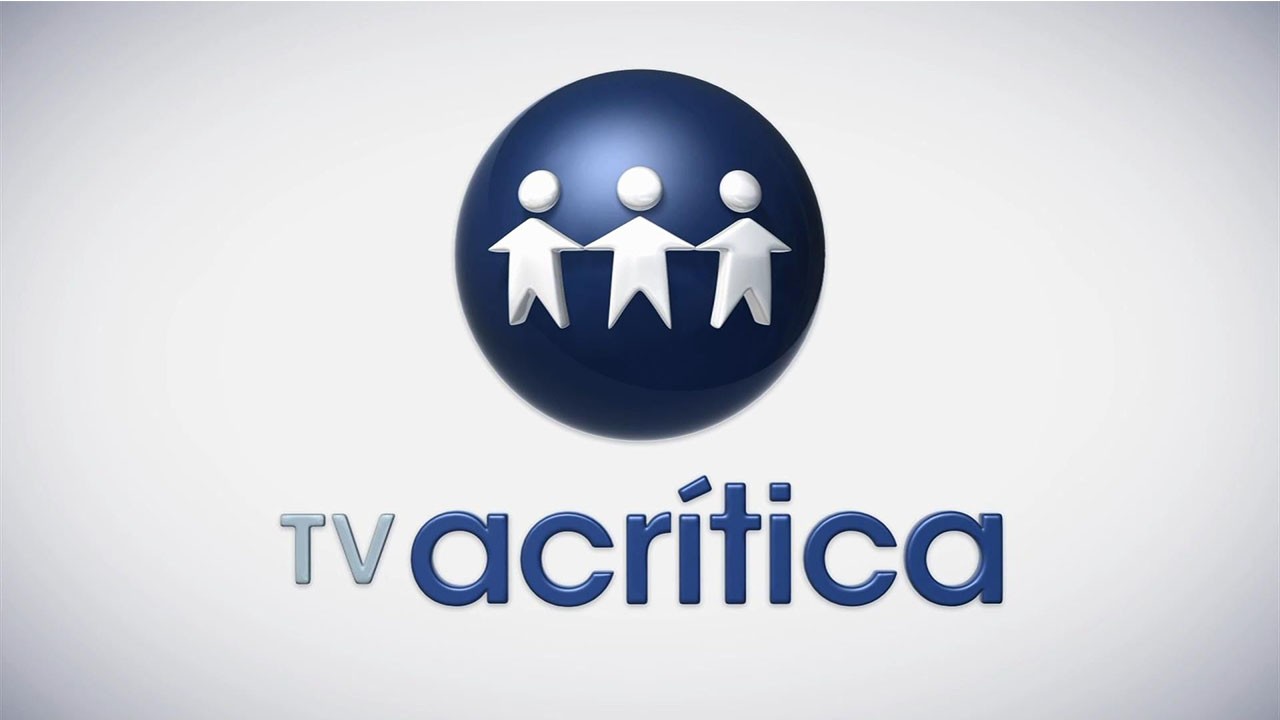 Logotipo da TV A Crítica. Imagem da internet.