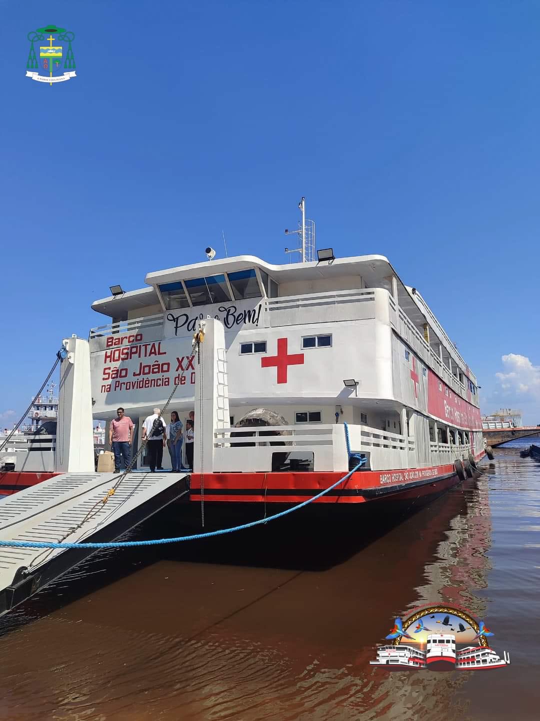 Barco Hospital São João XXIII. Foto: Divulgação 