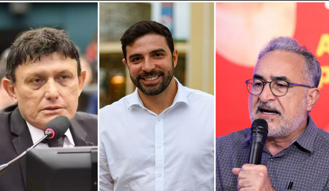 Candidatros mais bem colocados à Prefeitura de Belém. Foto: internet